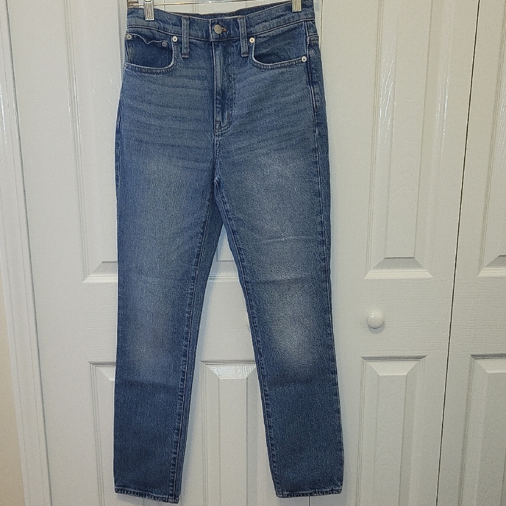 Madewell High Rise Blue Jeans